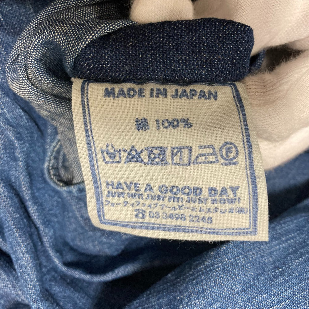 フォーティファイブアール 麦デニムブルマパンツ