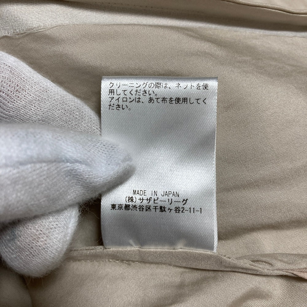 エブール フロントジップフレアワンピース