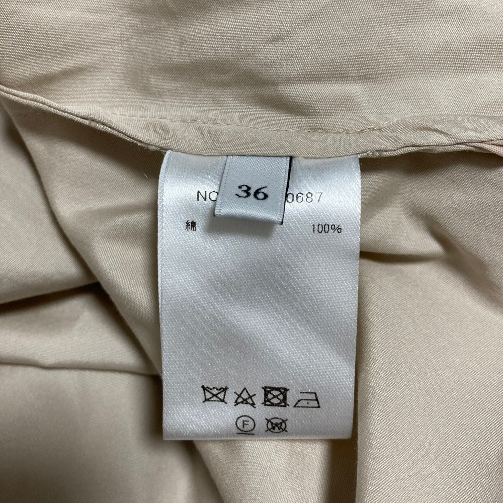 エブール フロントジップフレアワンピース