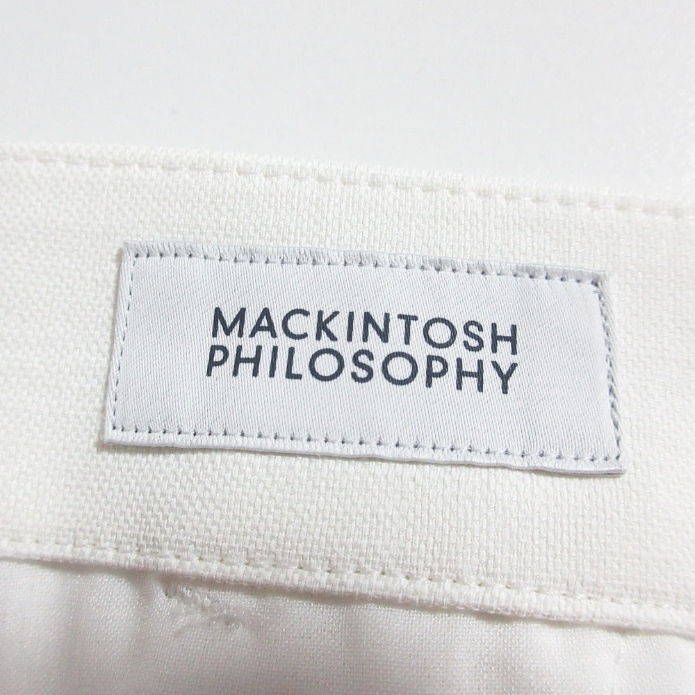 マッキントッシュフィロソフィー DRY OXFORD ワイドパンツ