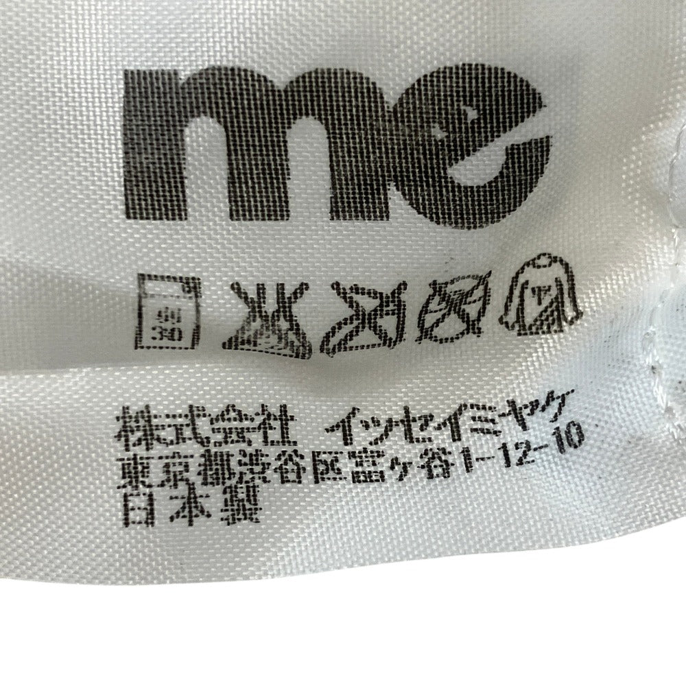 ミーイッセイミヤケ レースプリーツブラウス