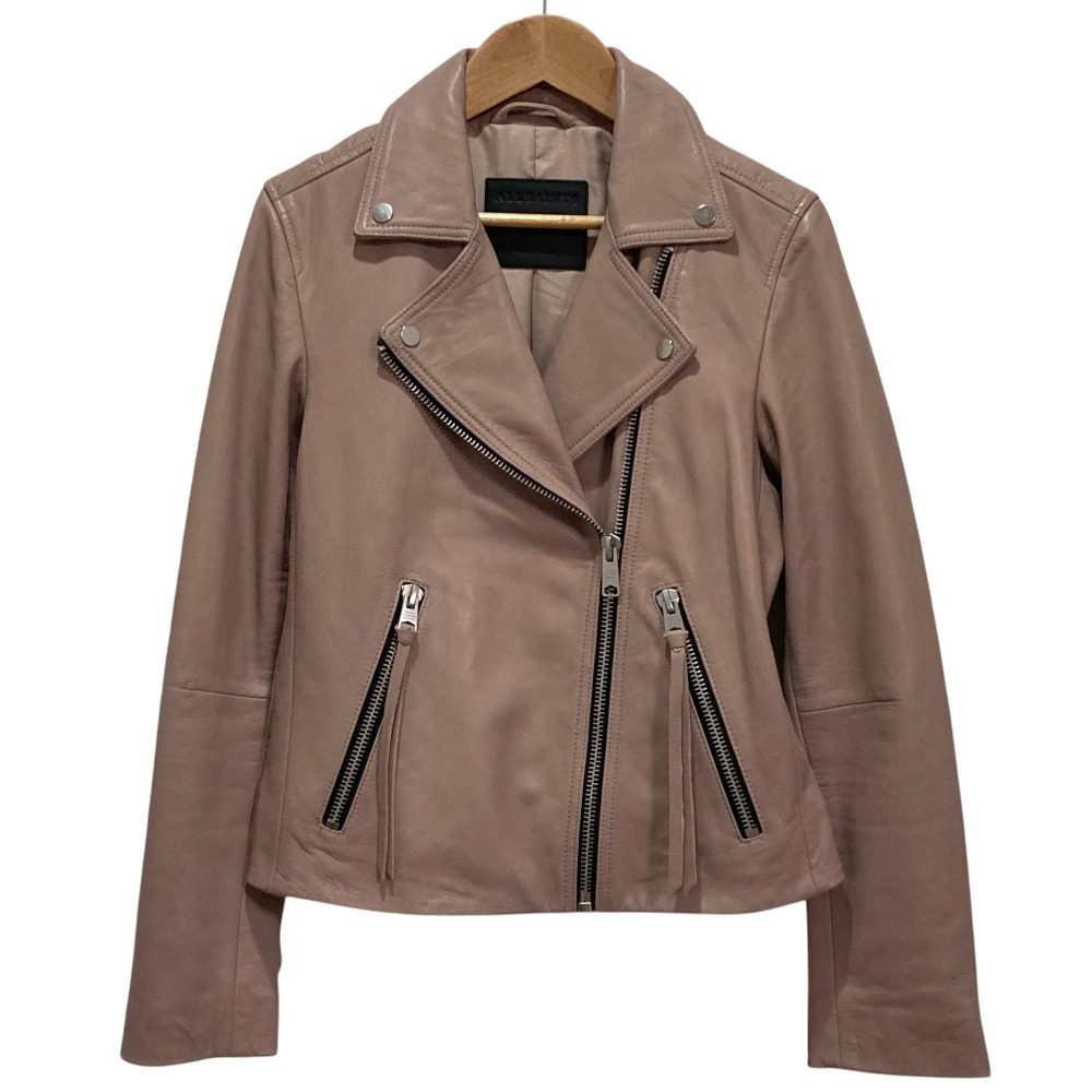 オールセインツ DALBY BIKER レザージャケット
