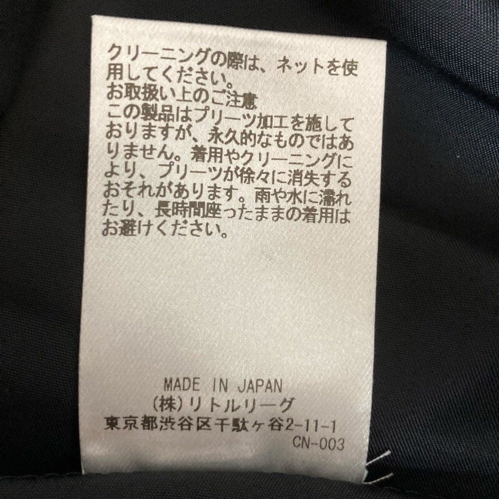 エブール シアーオーガンジープリーツスカート