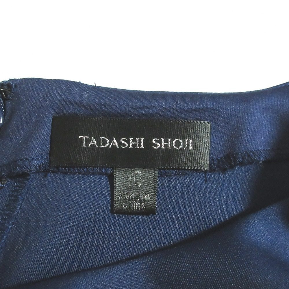 タダシショージ Marlene Neoprene刺繍ドレス