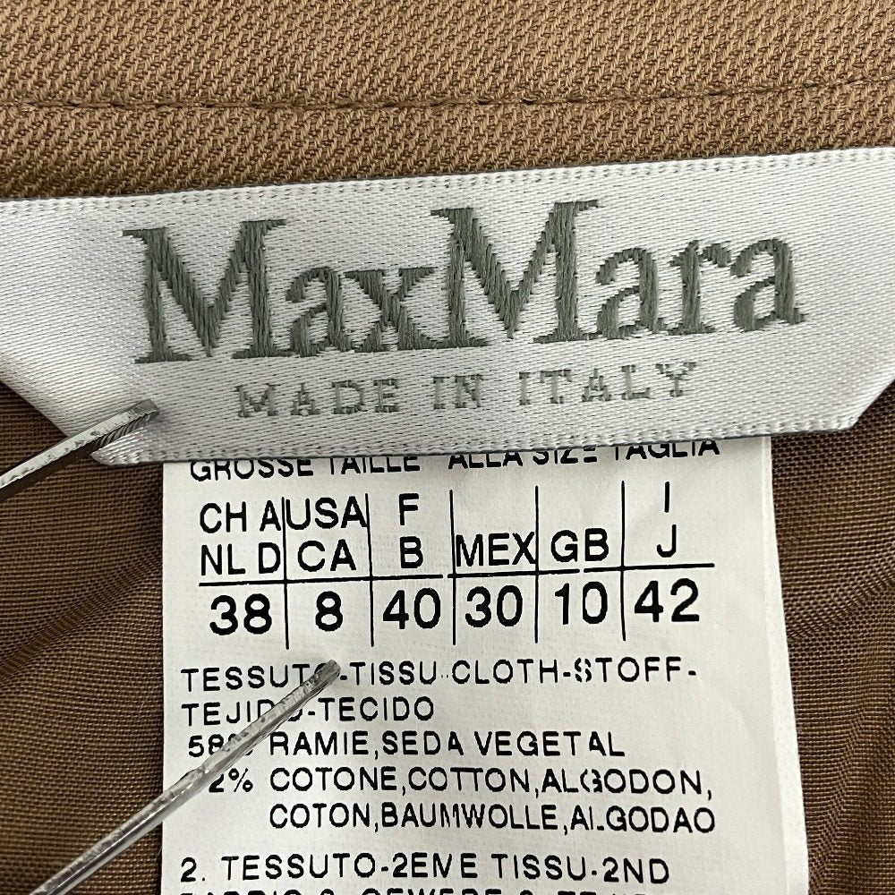 マックスマーラ 異素材切替タイトスカート