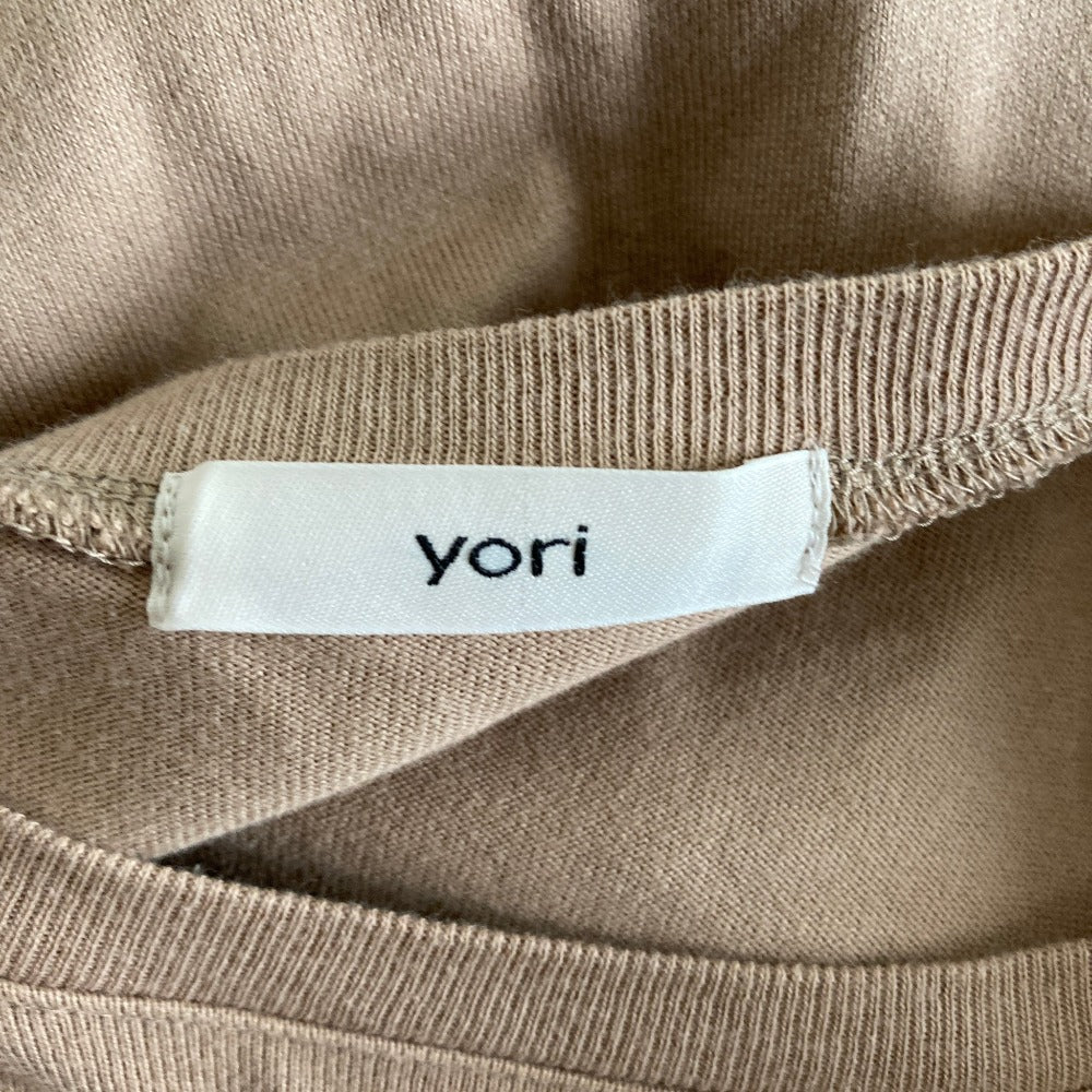 yori フレアカットソー