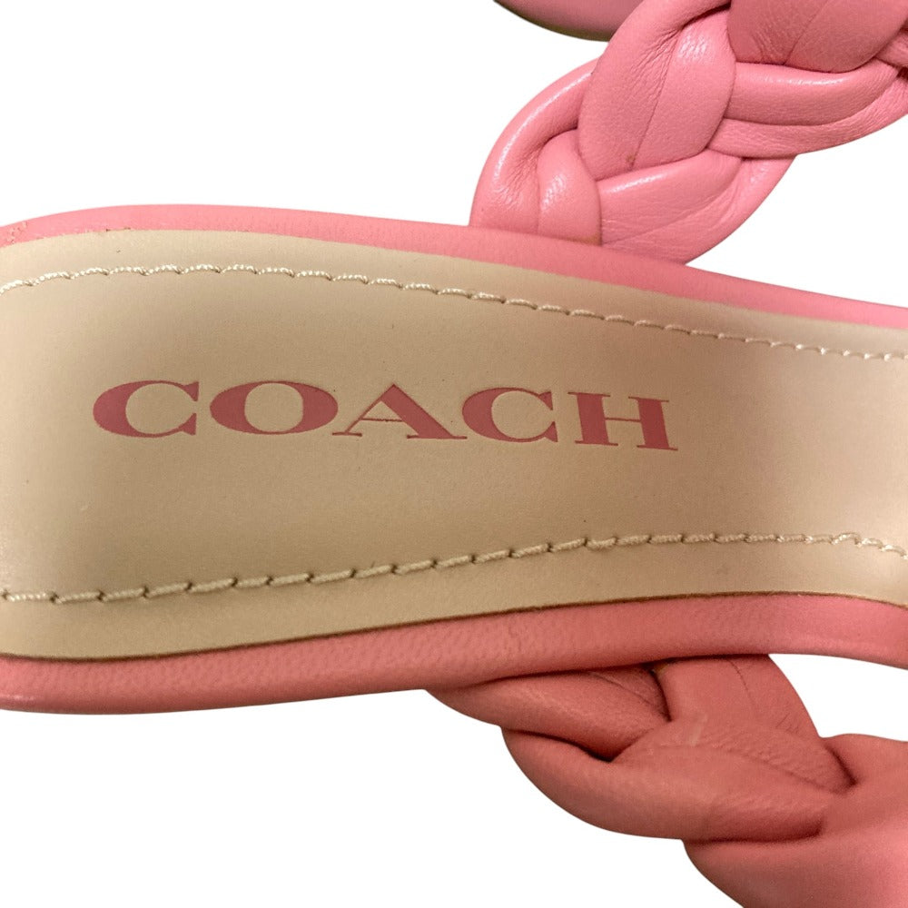 コーチ MOLLIE LEATHER SANDAL サンダル