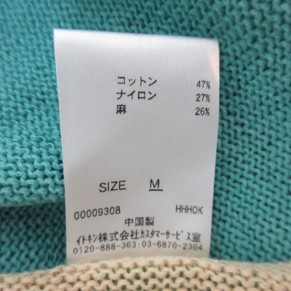シビラ パッチワークニットカーディガン