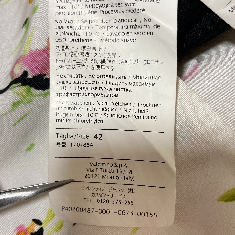レッドヴァレンティノ ポリエステルノースリーブワンピース