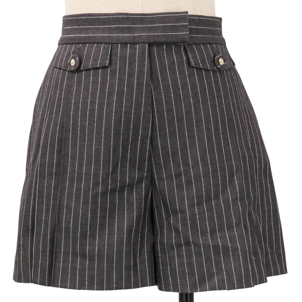 ハーリップトゥ Fleurine Ruffle Blouse Double Tuck Front Shorts セットアップ