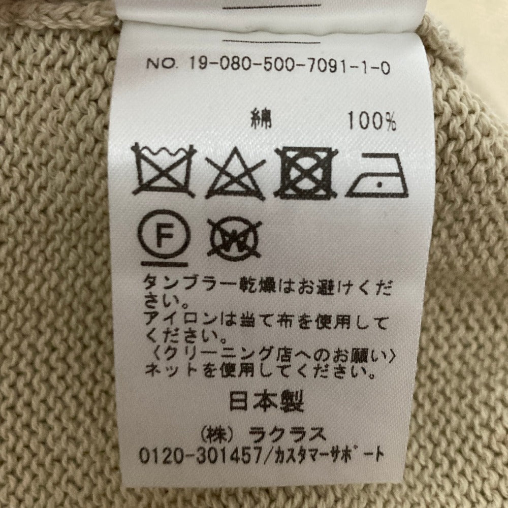 ドゥーズィエムクラス コットンニット