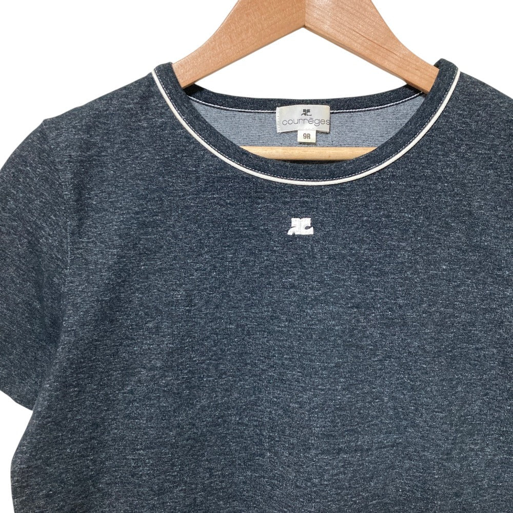 クレージュ スモールロゴ コットンTシャツ