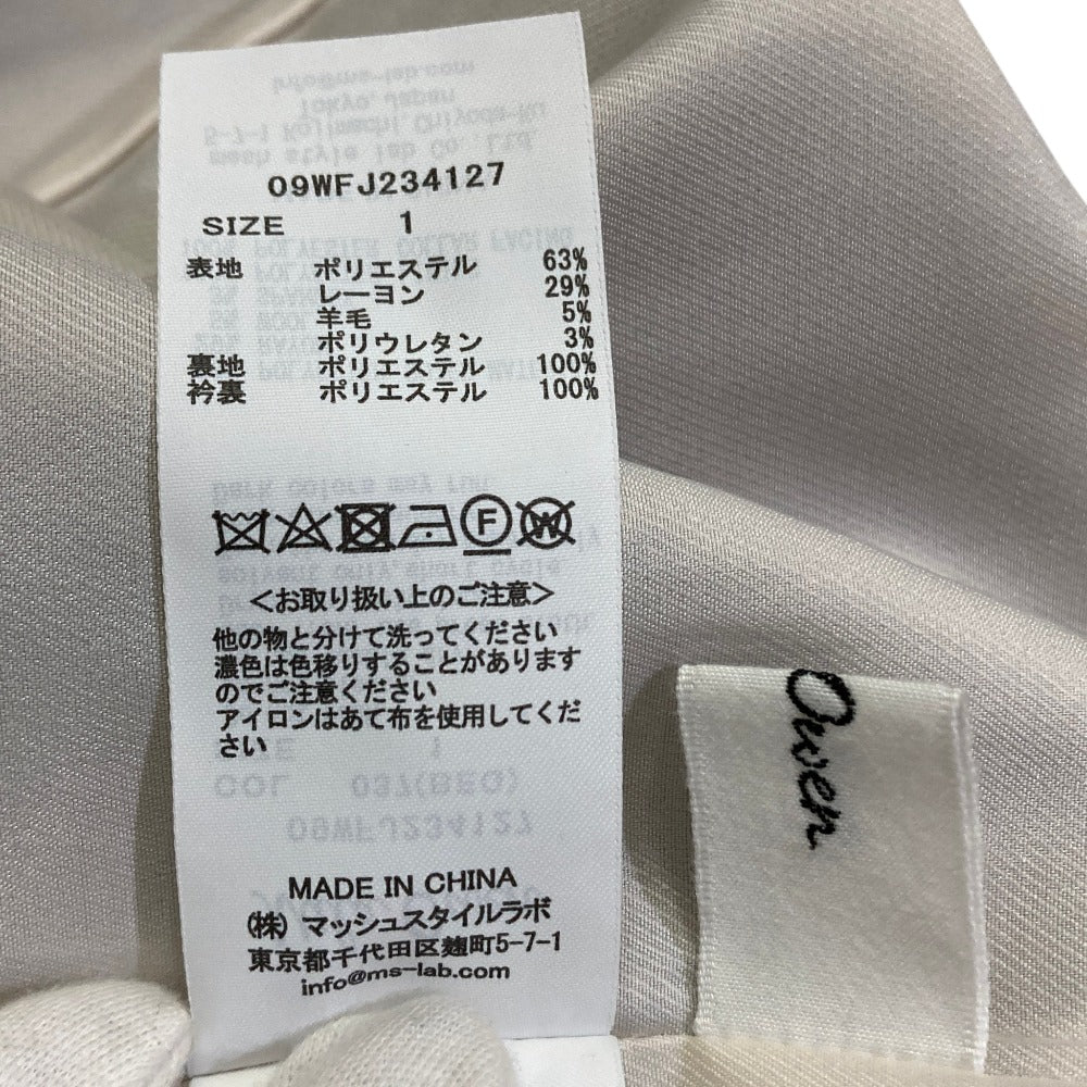 ミラオーウェン 金釦ダブルブレストジャケット