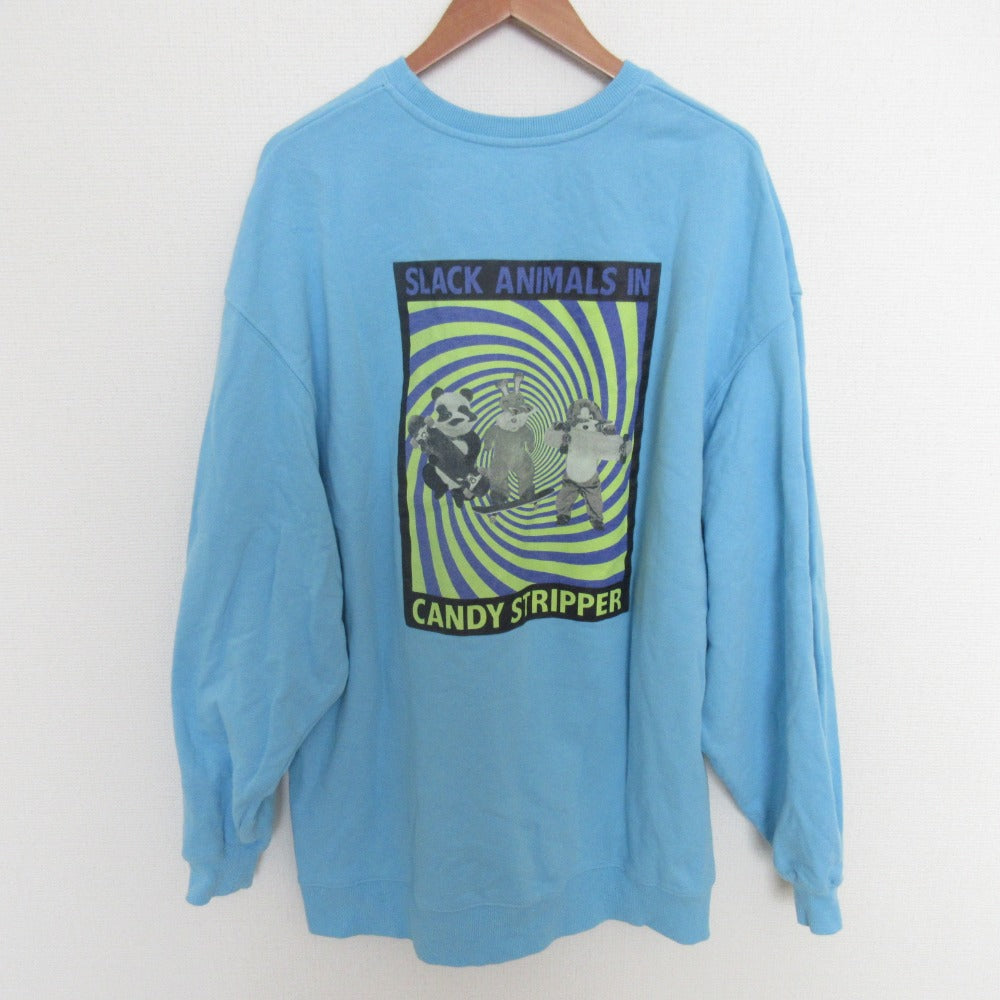 キャンディストリッパー パンダプリントコットンスウェット