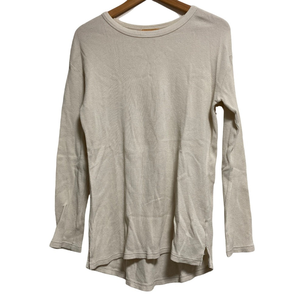 ドゥーズィエムクラス コットン長袖ワッフルTシャツ