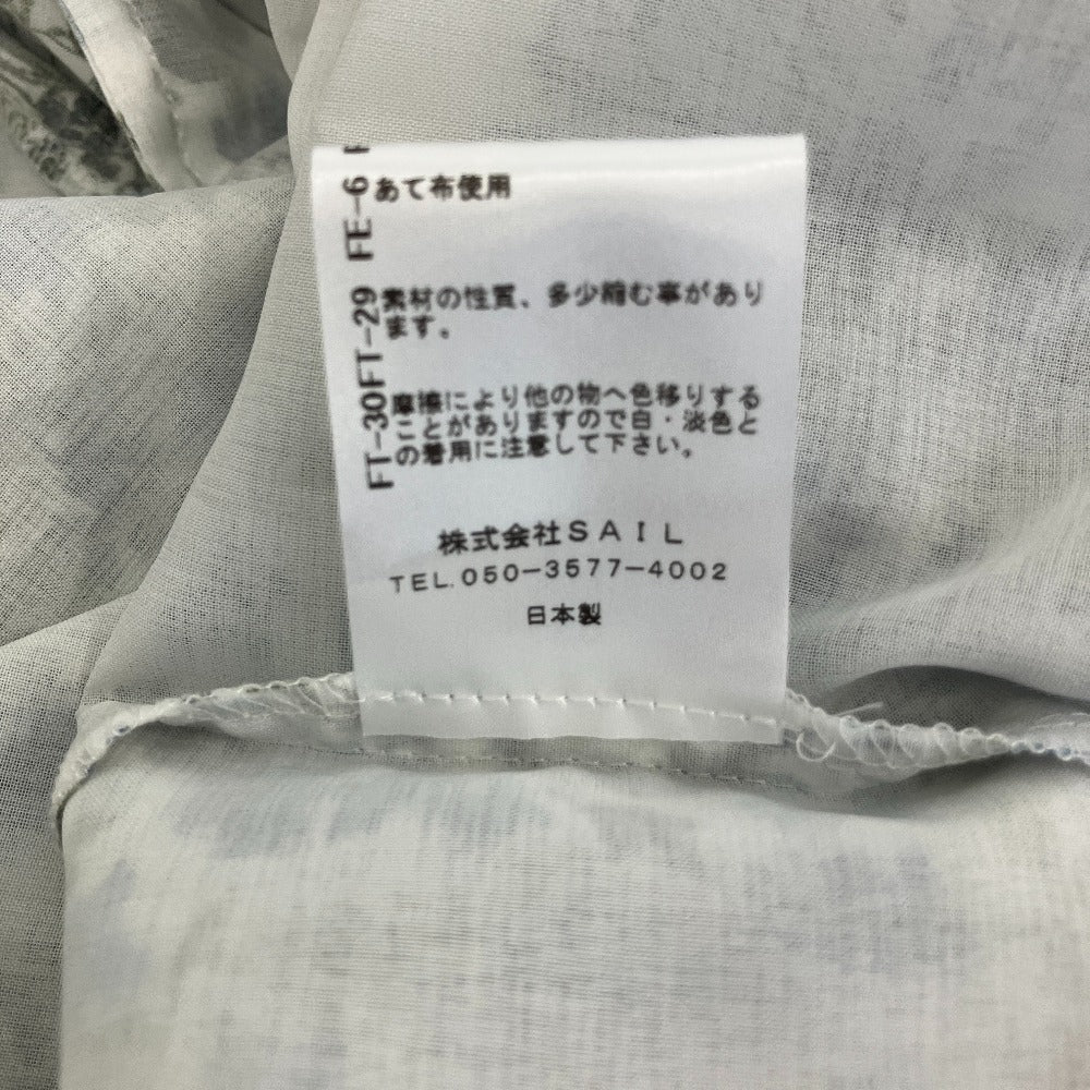 セブンテンバイミホカワヒト フラワープリントワンピース