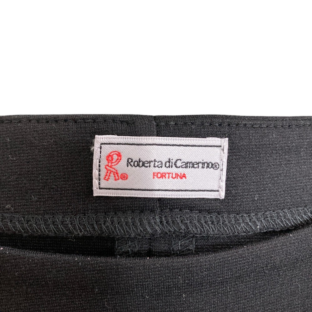 ロベルタディカメリーノ ベルト刺繍ロングスリーブワンピース