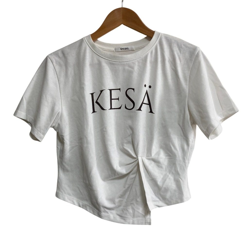 スナイデル サステナブルロゴTシャツ