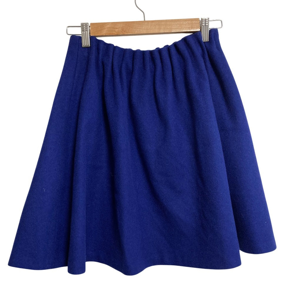 ブルーレーベルクレストブリッジ ウールミニスカート