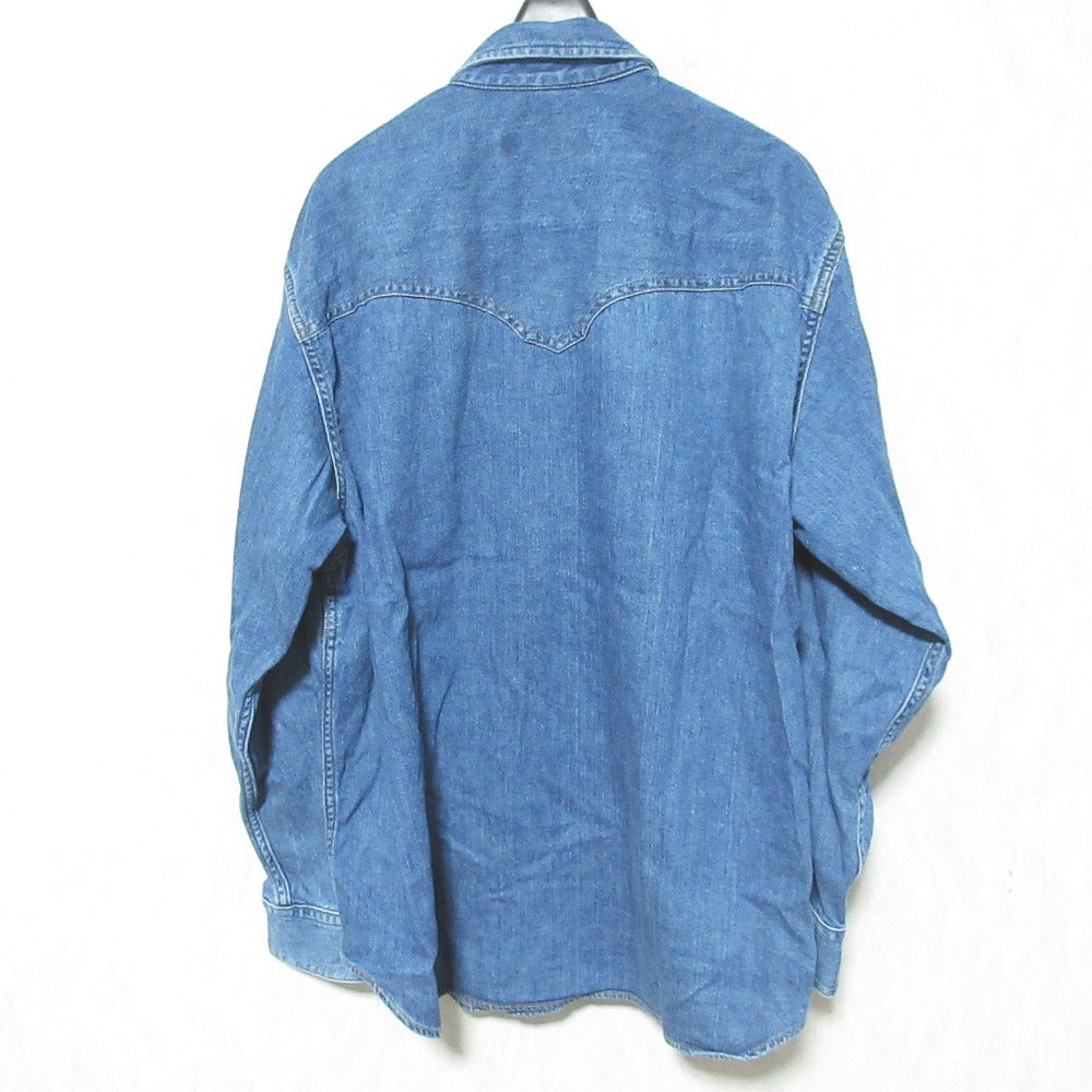 トーガアーカイブス Denim fringe デニムシャツ