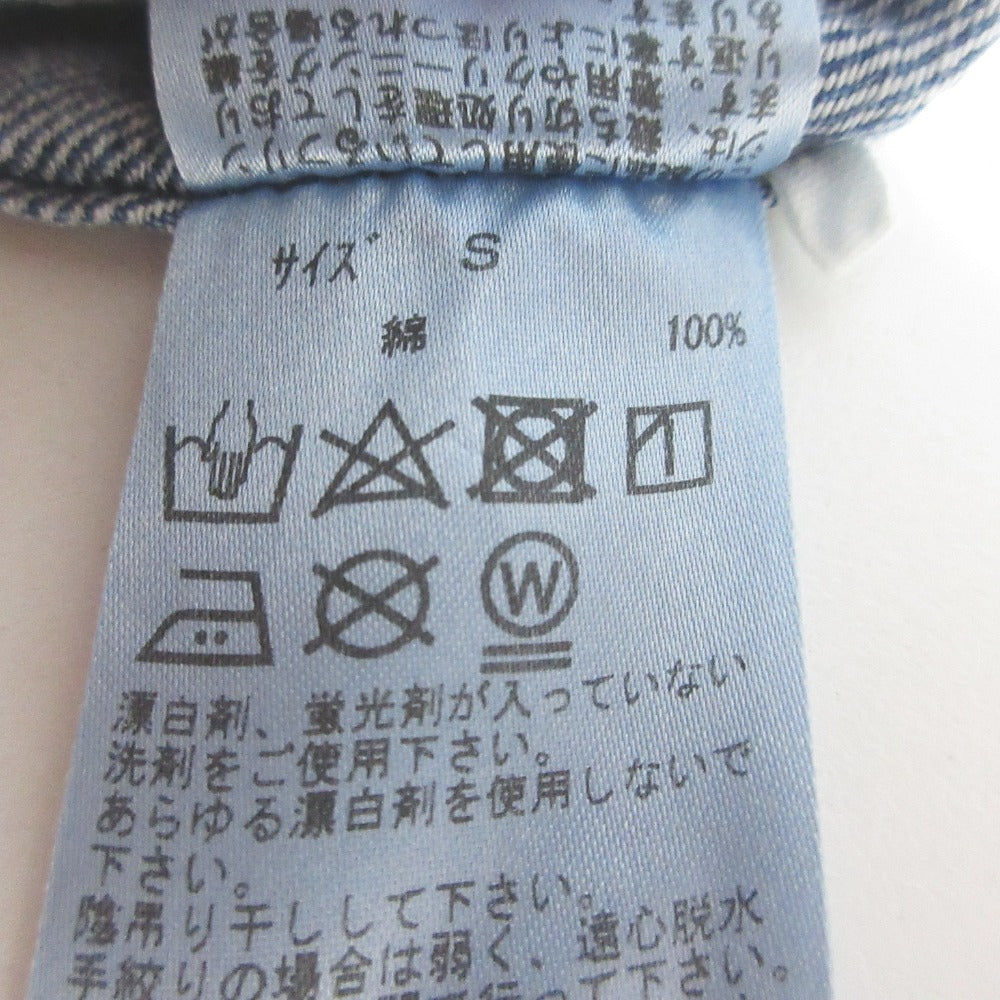 トーガアーカイブス Denim fringe デニムシャツ