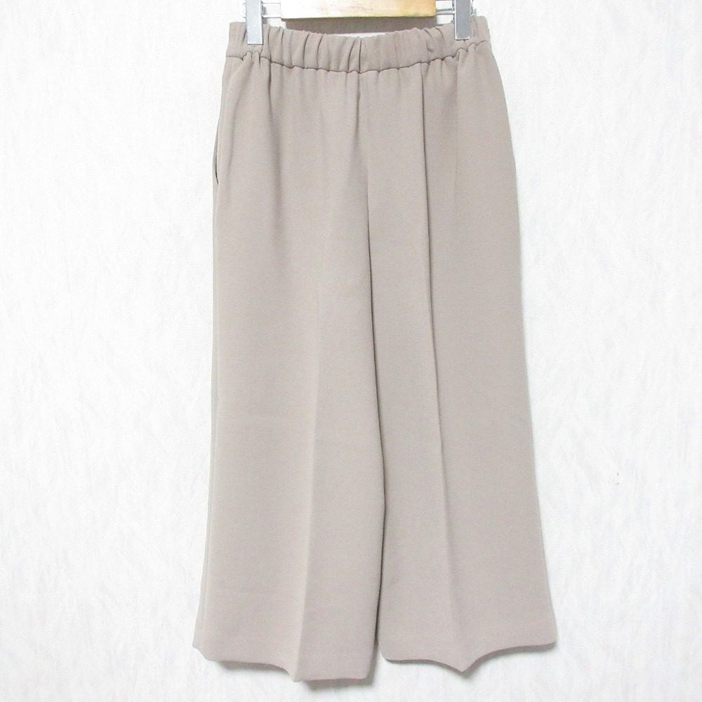 リエス シルクブレンドワイドパンツ