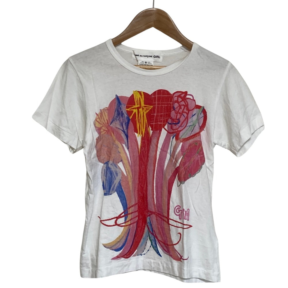 コムデギャルソンガール 花束Tシャツ