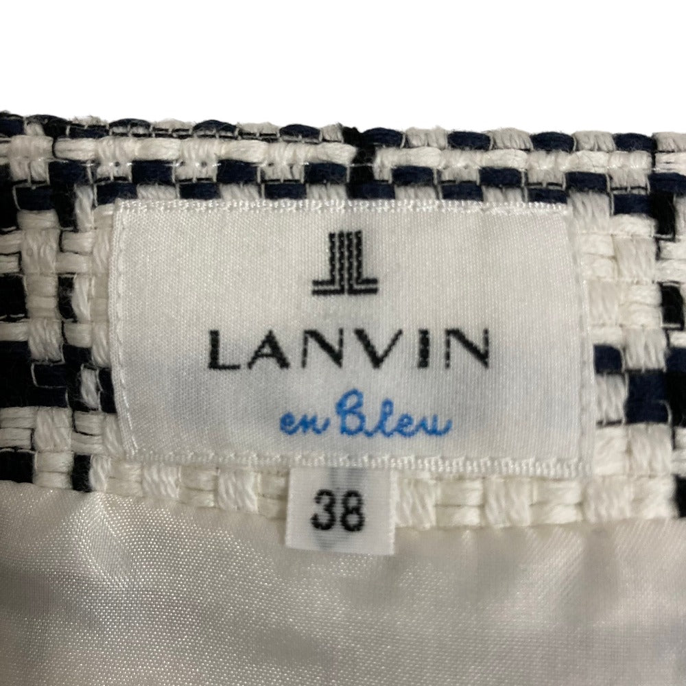 ランバン ツイードスカート