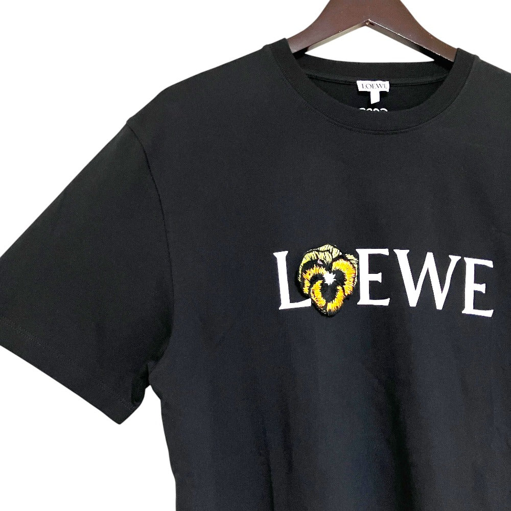 ロエベ コットンプリント半袖Tシャツ