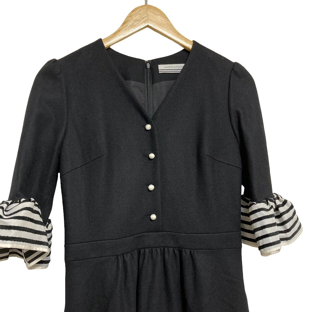 ボーダーズアットバルコニー WOOL JERSEY ワンピース