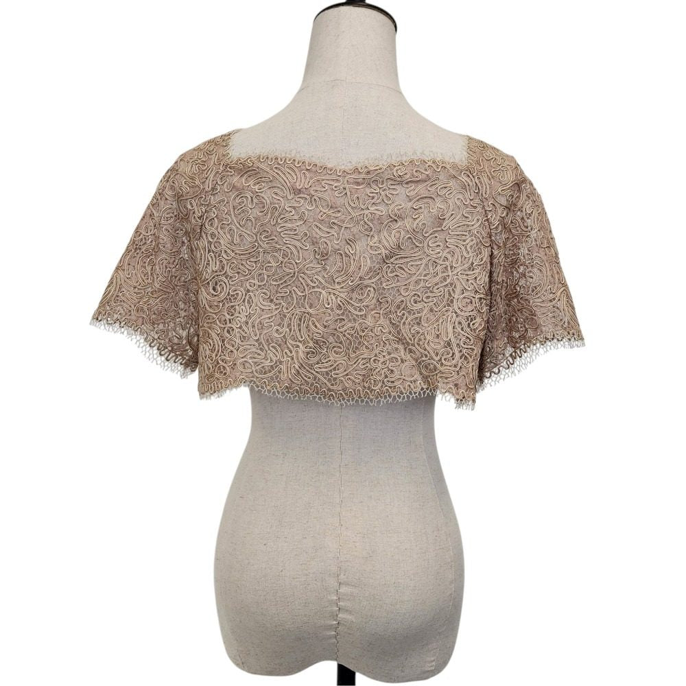 フォクシー Embroidery ボレロカーディガン