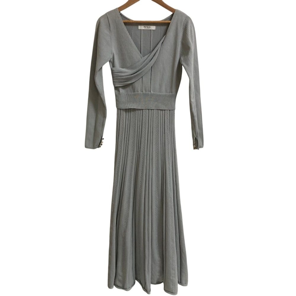 ハーリップトゥ Avignon Knit Lace ワンピース