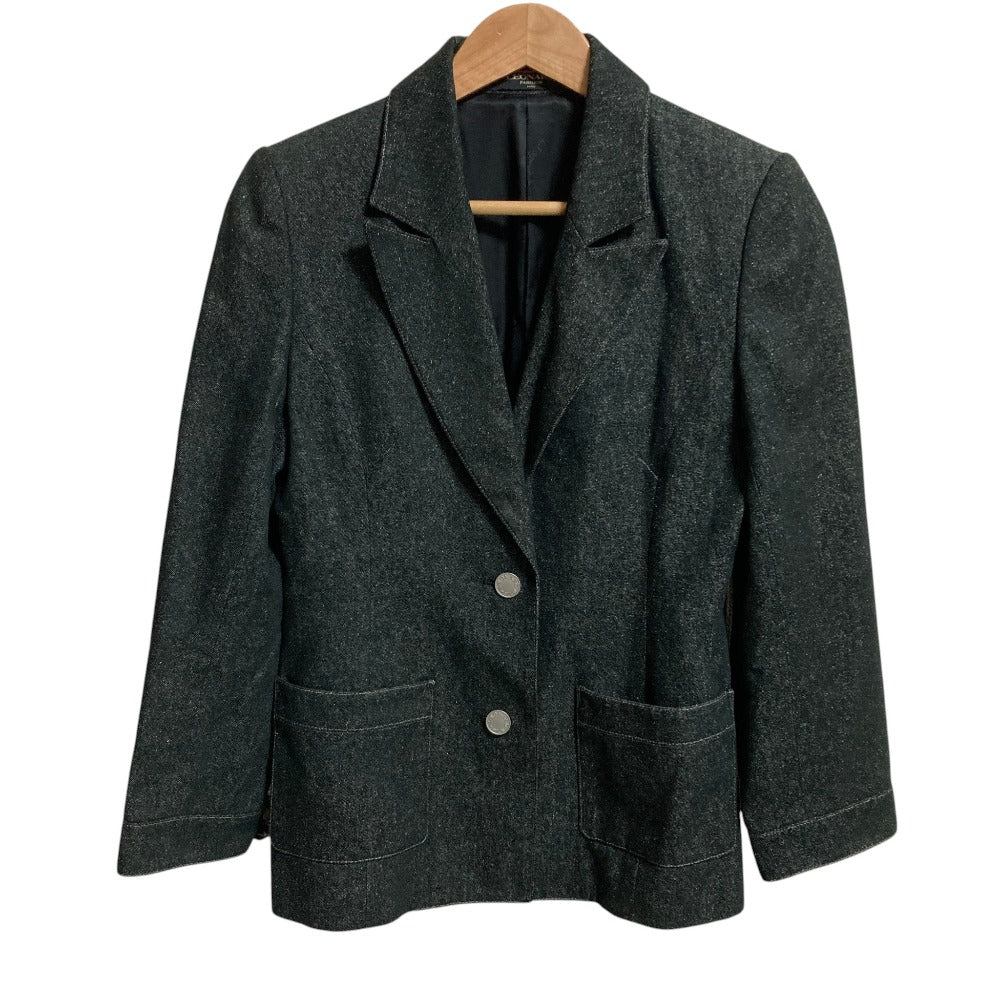 レオナールファッション シルクデニムシャンブレー ジャケット