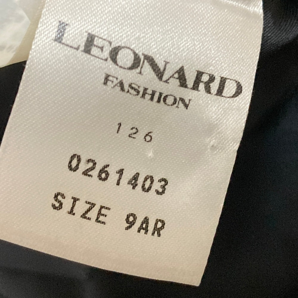 レオナールファッション シルクデニムシャンブレー ジャケット