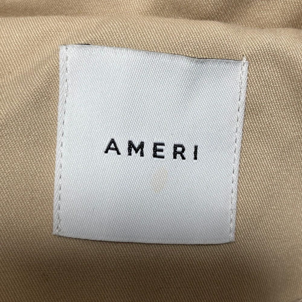 アメリ BACK PLEATS TRENCH コート