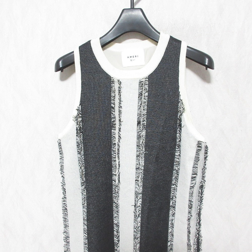 アメリMULTI STRIPE JACQUARDニットワンピース