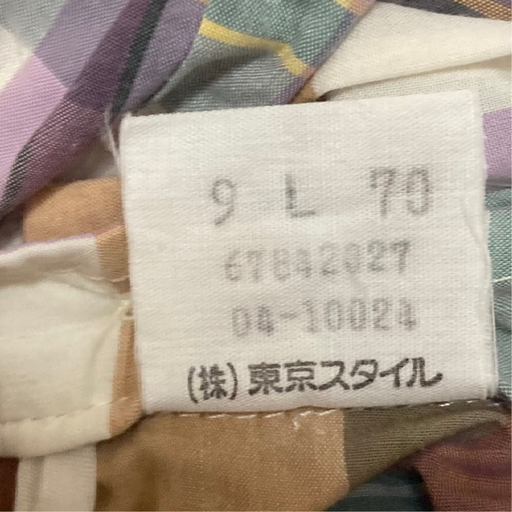 ラルフローレン コットンチェックシャツスカートセット