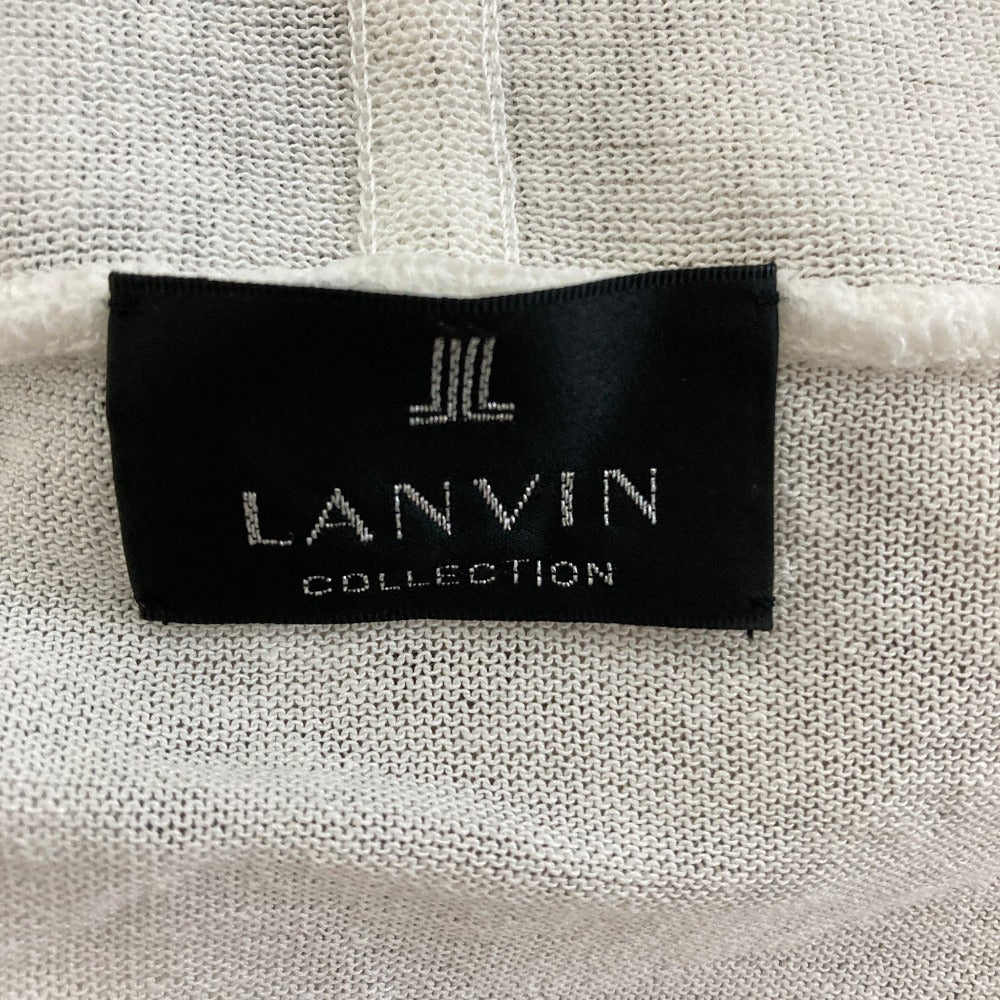 ランバンコレクション リネンブレンドボレロカーディガン