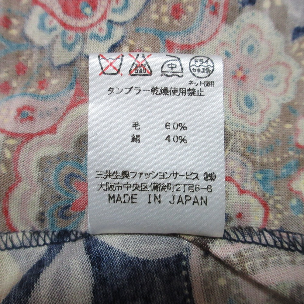 レオナールファッション ウールシルクニットセーター
