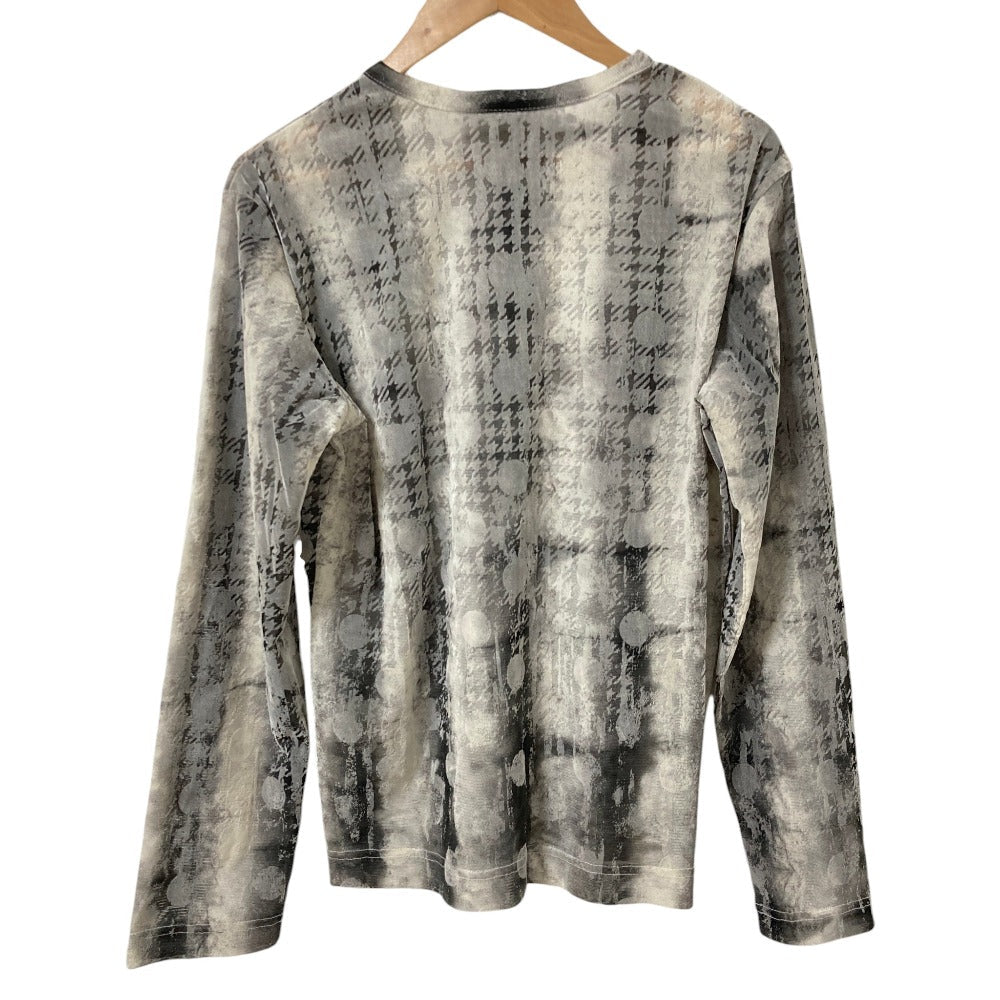 ヨウジヤマモト HOUNDTOOTH DOTS TULLE カーディガン
