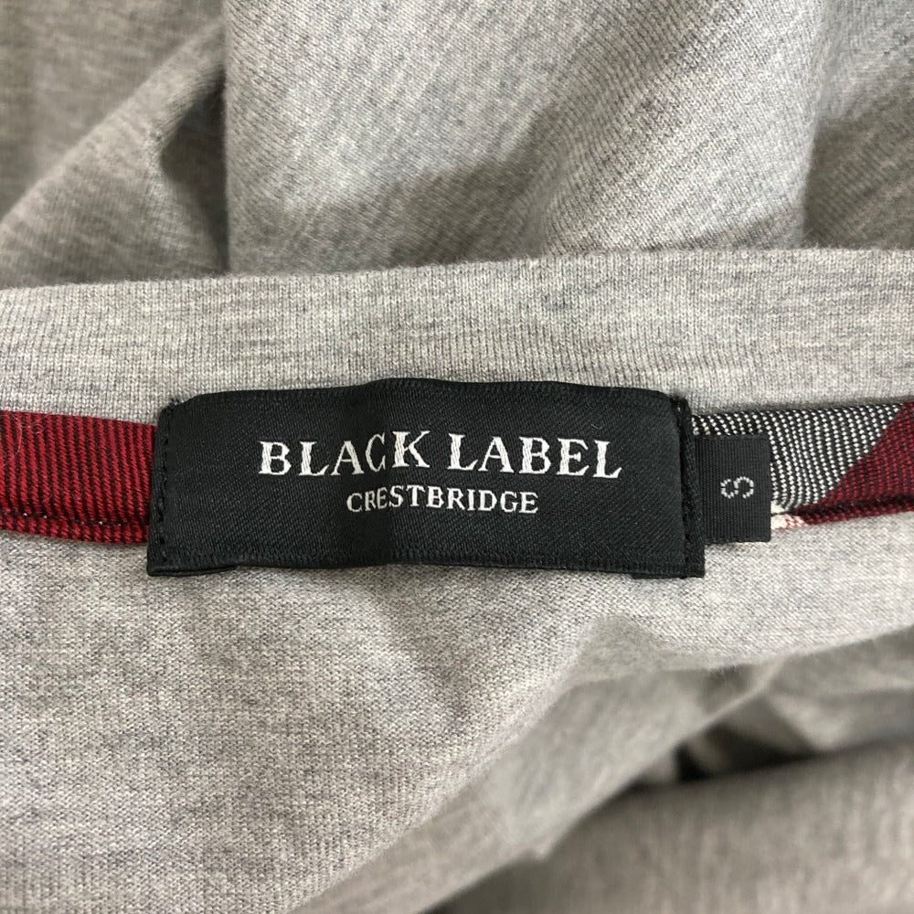 ブラックレーベルクレストブリッジ Vネック チェックポケットTシャツ