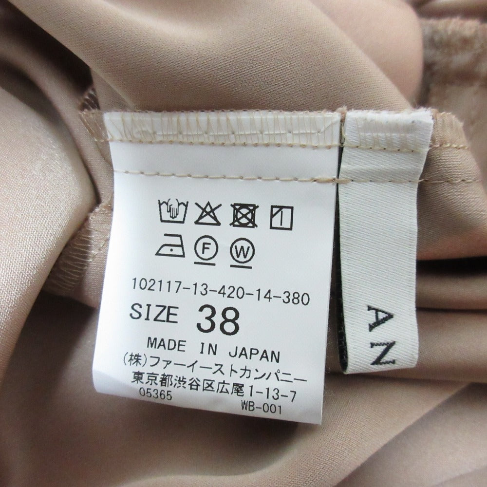 アナイ サテンロングスリーブシャツ