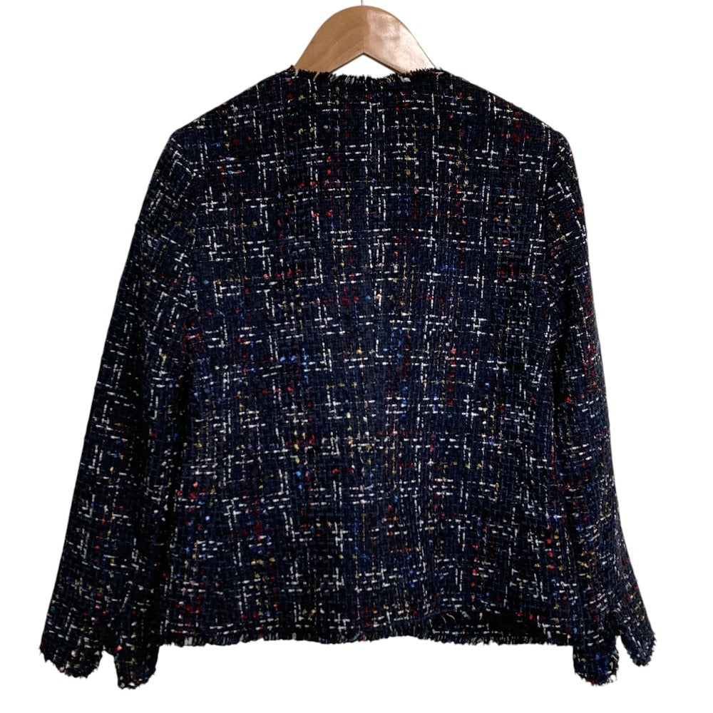 セオリー MULTI TWEED ノーカラージャケット
