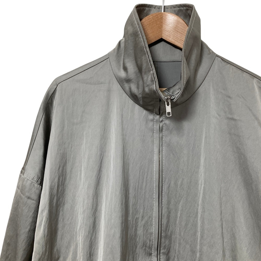 ルシェルブルー Ruched Track Jacket サテンジャケット