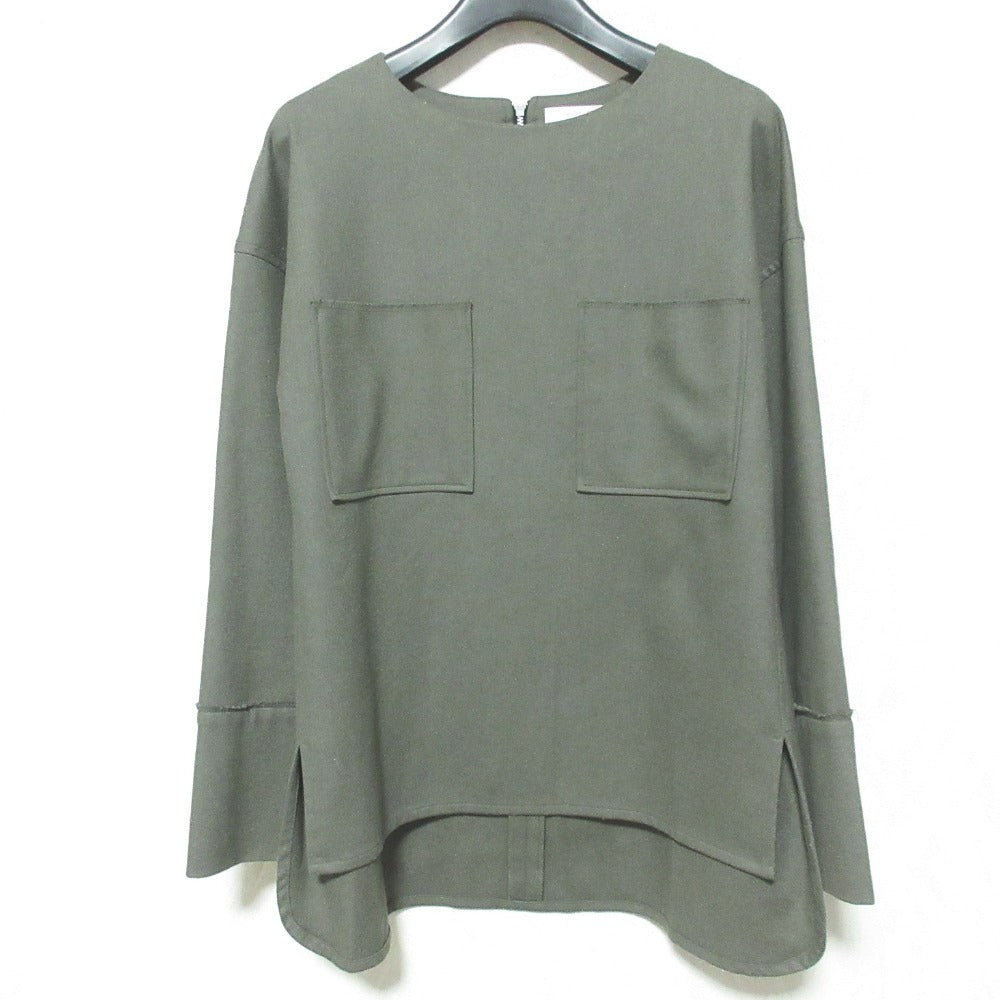 YONFA ウールプルオーバーブラウス