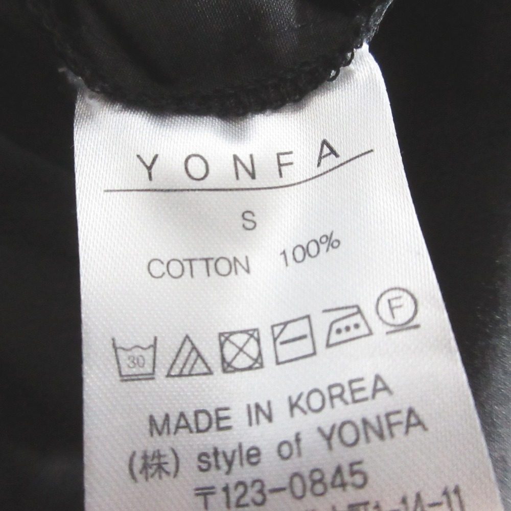 YONFAハーフスリーブシャツワンピース