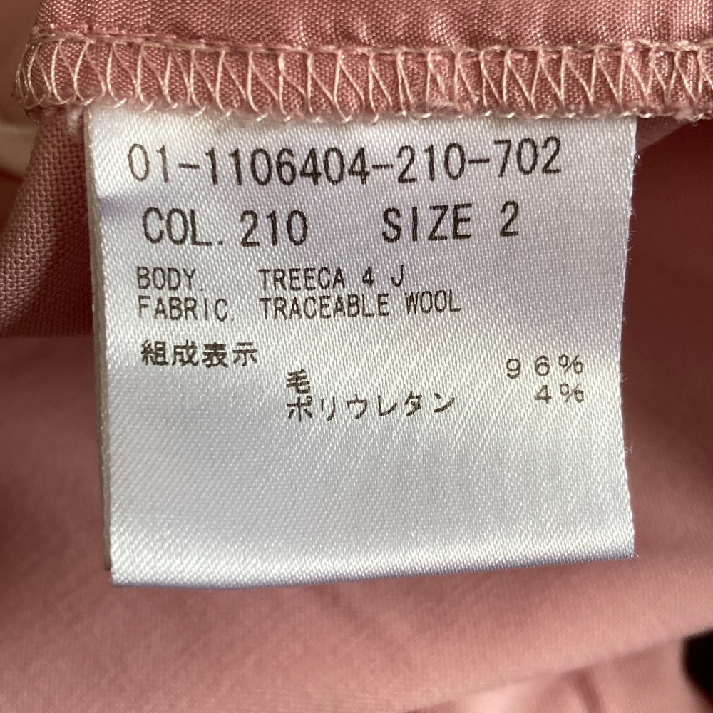 セオリー TRACEABLE WOOL TREECA 4 J ウールパンツ