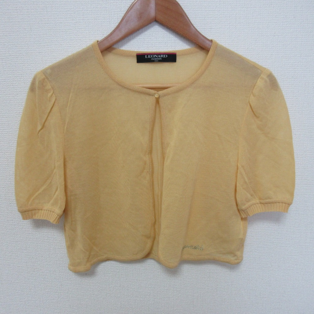 レオナールファッション シアーボレロ