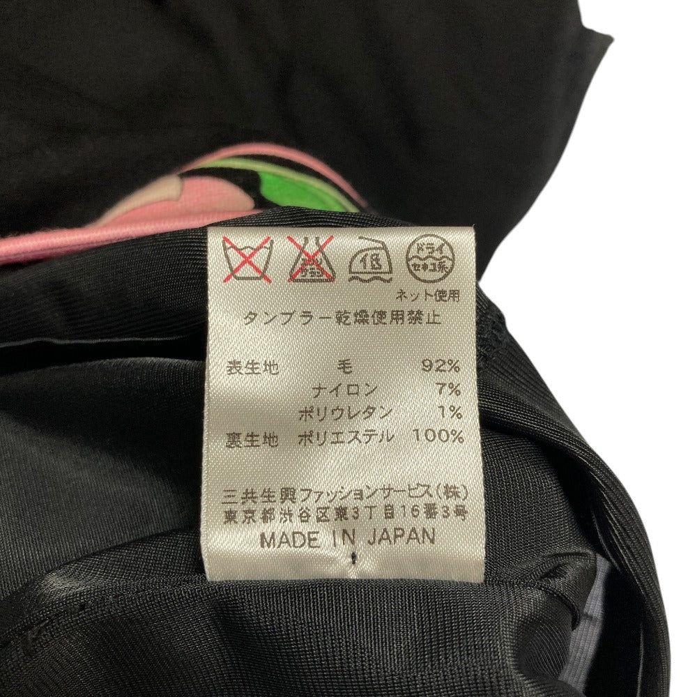 レオナールファッション フラワープリントノースリーブワンピース