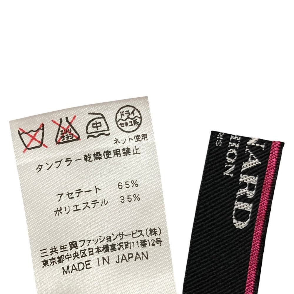 レオナールファッション プリントノースリーブワンピース